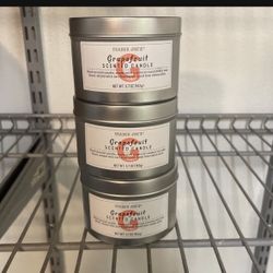 Tin Candles With lid New 