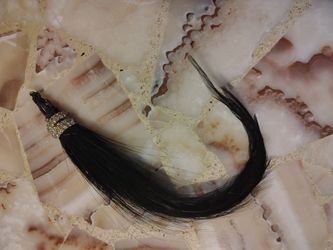 Feathery item
