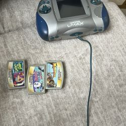 Leapster Lmax With 3 Games