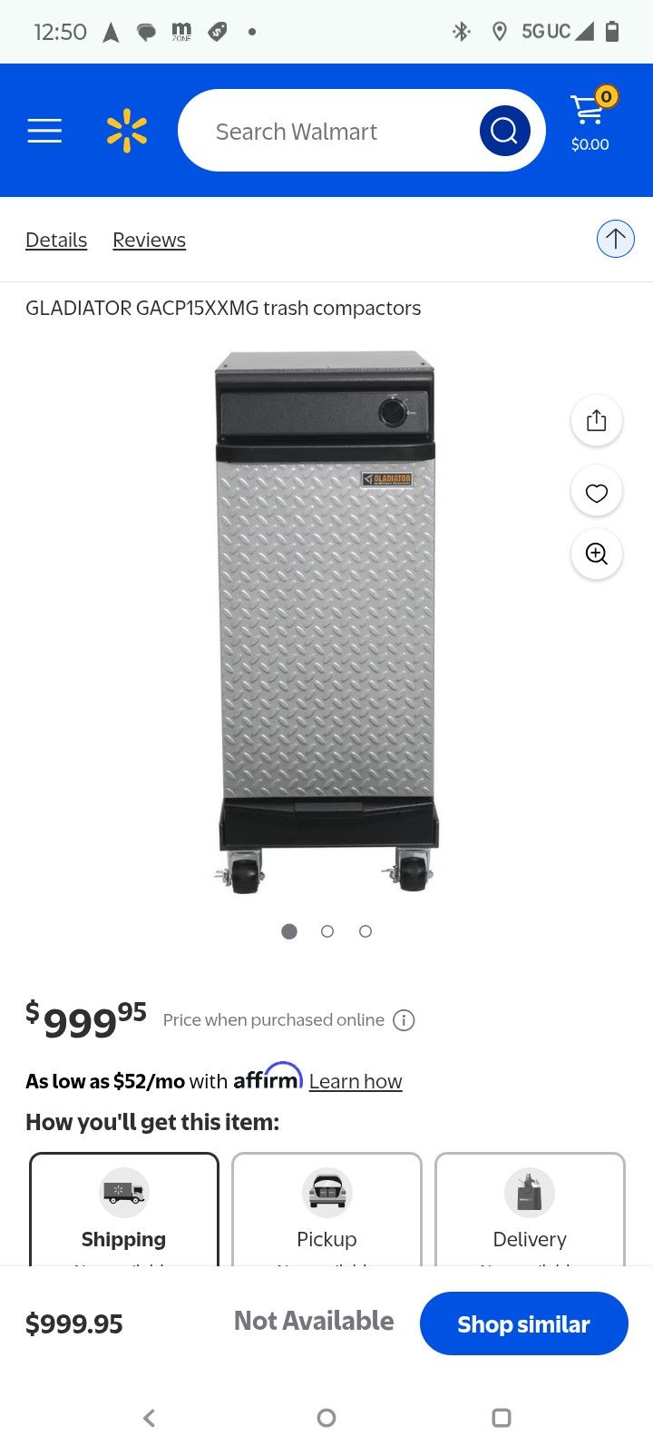 GLADIATOR Trash Compactor 