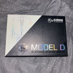 Glorious - Model D Lightweight Wired Optical Gaming Mouse with Customizable RGB - Wired - Black