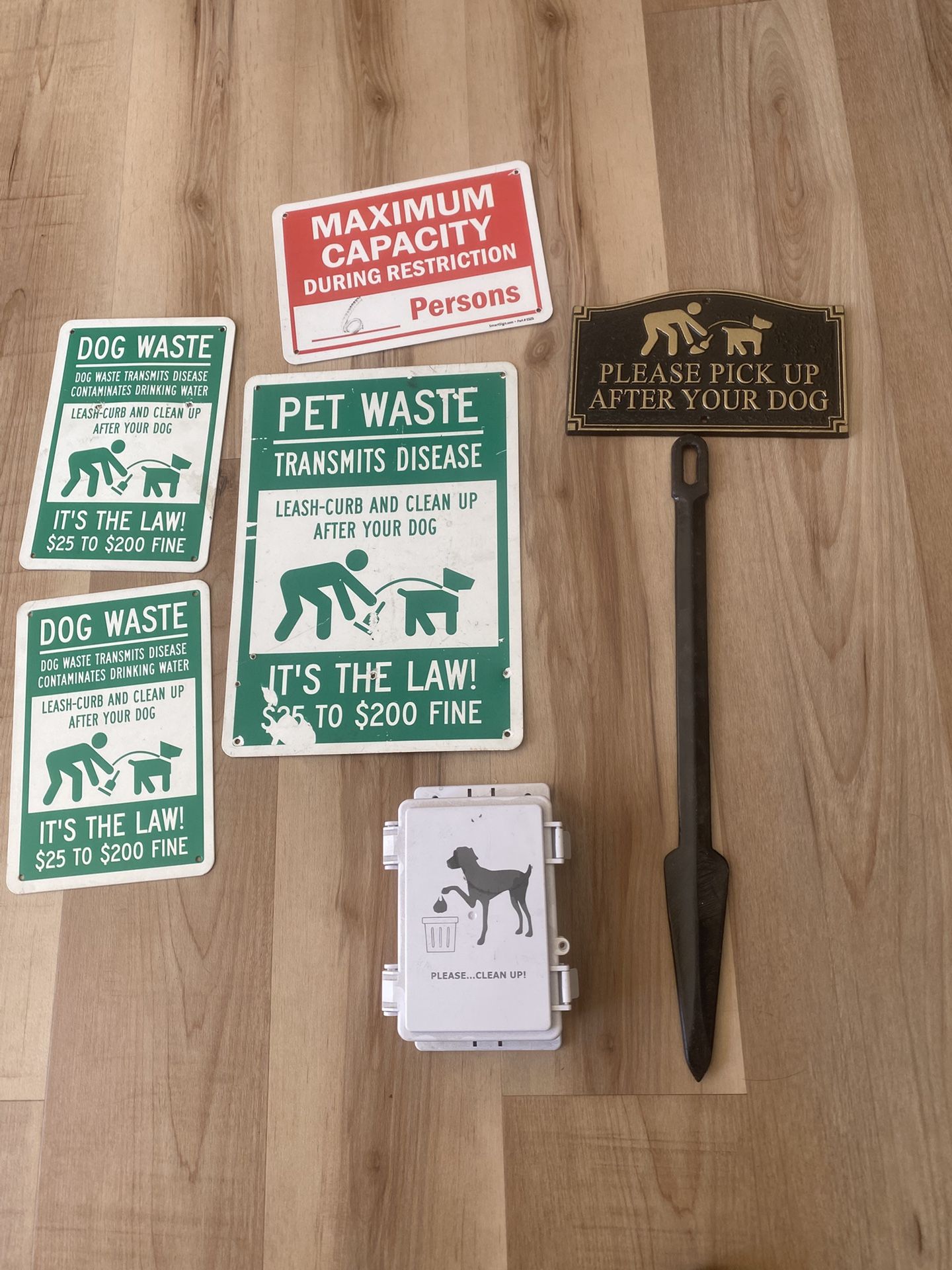 Dog Lawn Signs