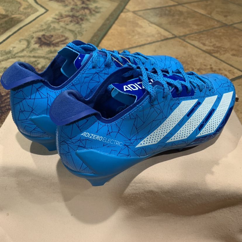 Adidas Adizero Team “Teal Blue” Football Cleats (Size: 10  display picture 1