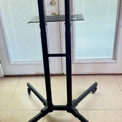 Rolling  Mobile TV stand