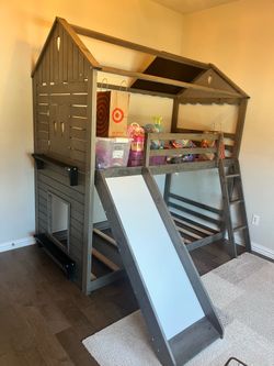 Twin over Twin Bunk Bed