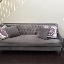 Custom Built Purple Sofa/Couch