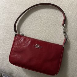 Coach Nolita 19 in red leather