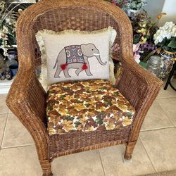 Wicked Chair With Cushions. 