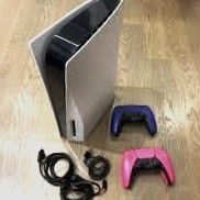 New PlayStation 5 Bundle Cables Controller Console