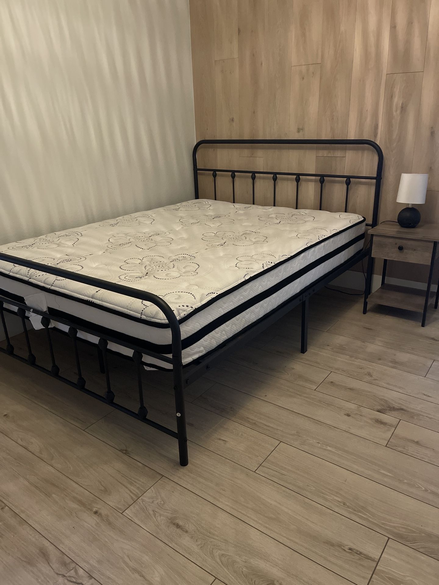 Bed Frame Plus Mattress 