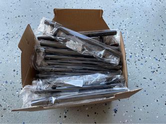 New 6inch or 8inch Black Kitchen Handles Screws Included