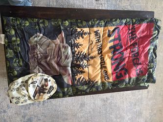 Mandalorian sleeping bag for children