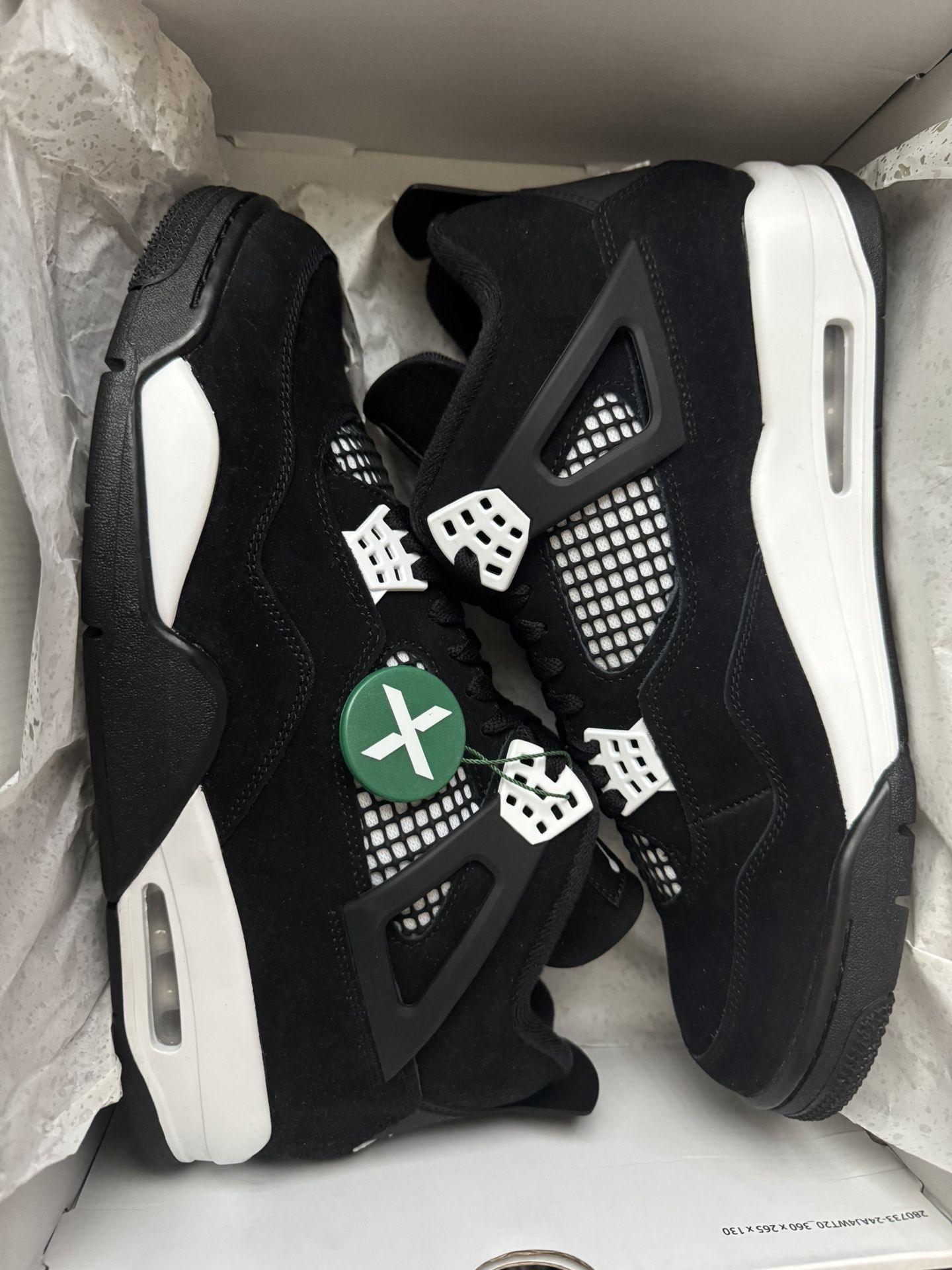 Jordan 4 White Thunder Size 12