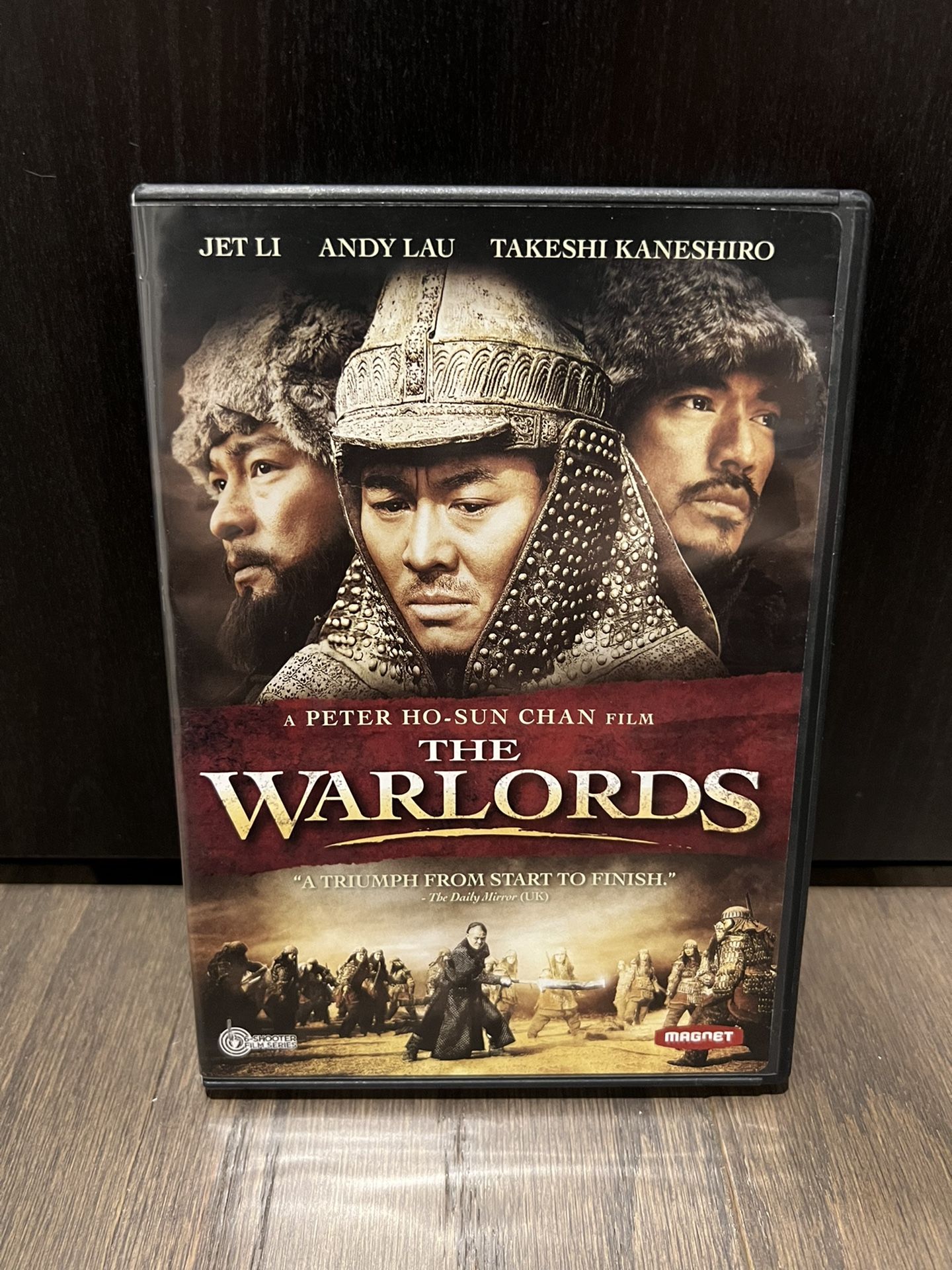 The Warlords Movie DVD with Case