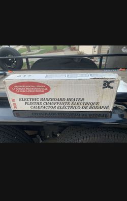 Electric baseboard space heater brand new 22” 300w