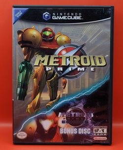 Metroid Prime Echoes Bonus Disc & Case Only Nintendo (Gamecube 2004) [Tested & Working]