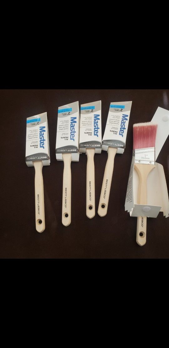 5- 2" Paint Brushes For 20.00