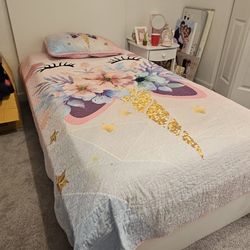 Twin Bed Frame And Mattress 