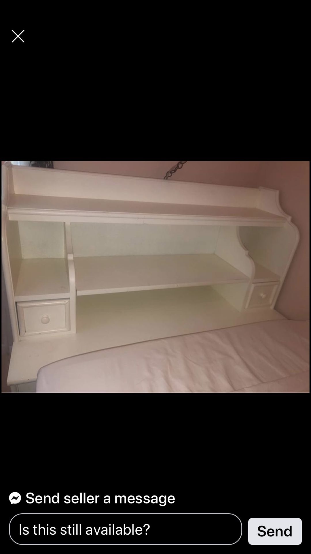 Stanley Young America storage / bookcase headboard