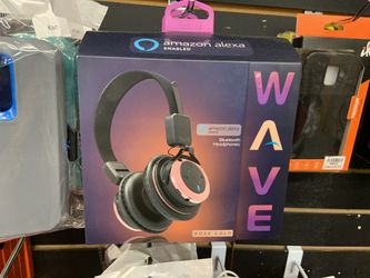 Wave wireless headphones that works with alexa
