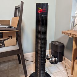 Tower Fan W/ Temperature Indicator 