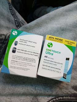 One touch test strips