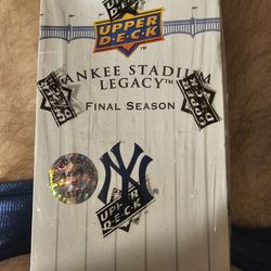 New York Yankees Legendary Cards Wax Box Unopened