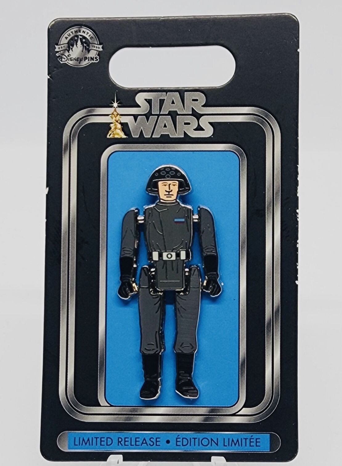 Star Wars™️ 🛰Kenner. Imperial Death squad Commander Action Figure Articulated moving Pin   