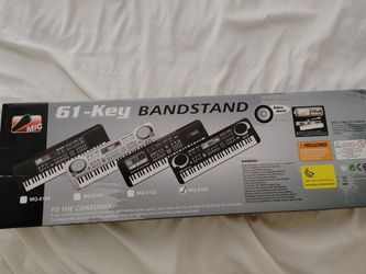 61-Key Bandstand Electronic Keyboard MQ-6106