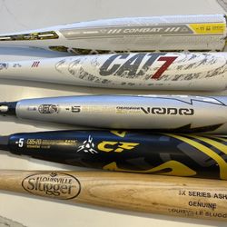 BASEBALL BATS - DeMarini, Marucci, Maxum, Louisville Slugger