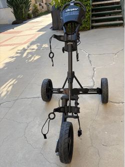 CLICGEAR MODEL 3.5+ GOLF PULL/PUSH CART 3-WEEL