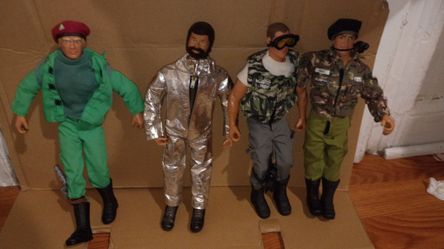 1960s Vintage Gi Joe Action Figures 