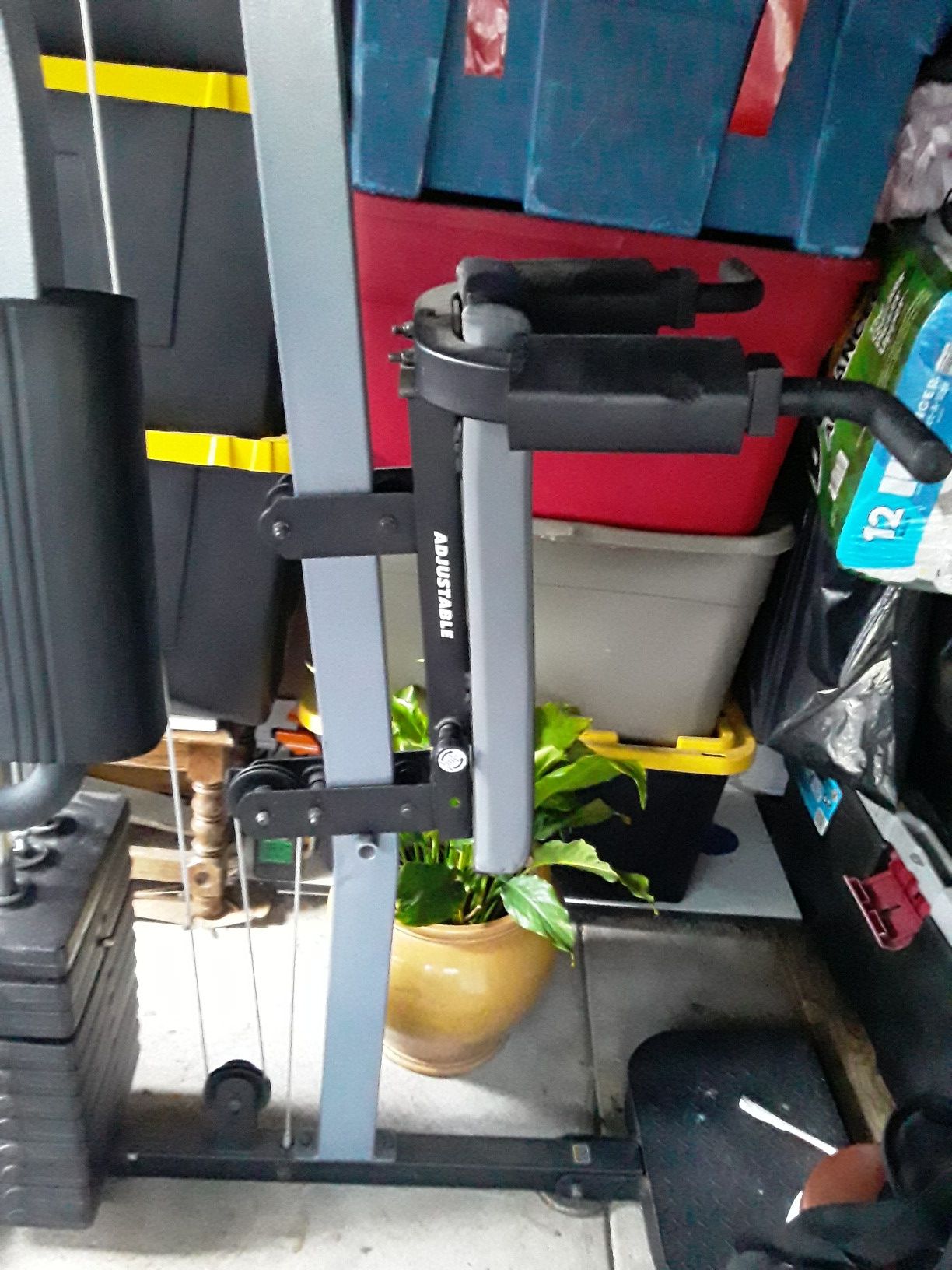 WEIDER PRO 4850 STANDIN POWER SQUAT PRESS BUTTERFLY ARM SPORTS TRAINING