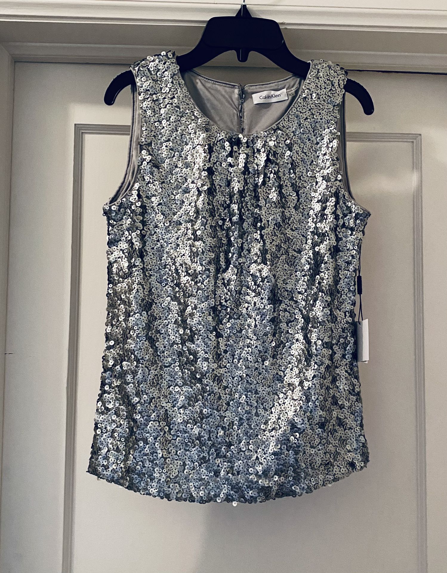 Calvin Klein Sequin Top Size XS NEW!