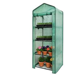 Elly 4-Tier Greenhouse for Indoor Outdoor 63'' H x 27'' L x 19'' W  #S4-965