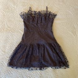 Shelley Mini Dress in Black MAJORELLE In Great Condition