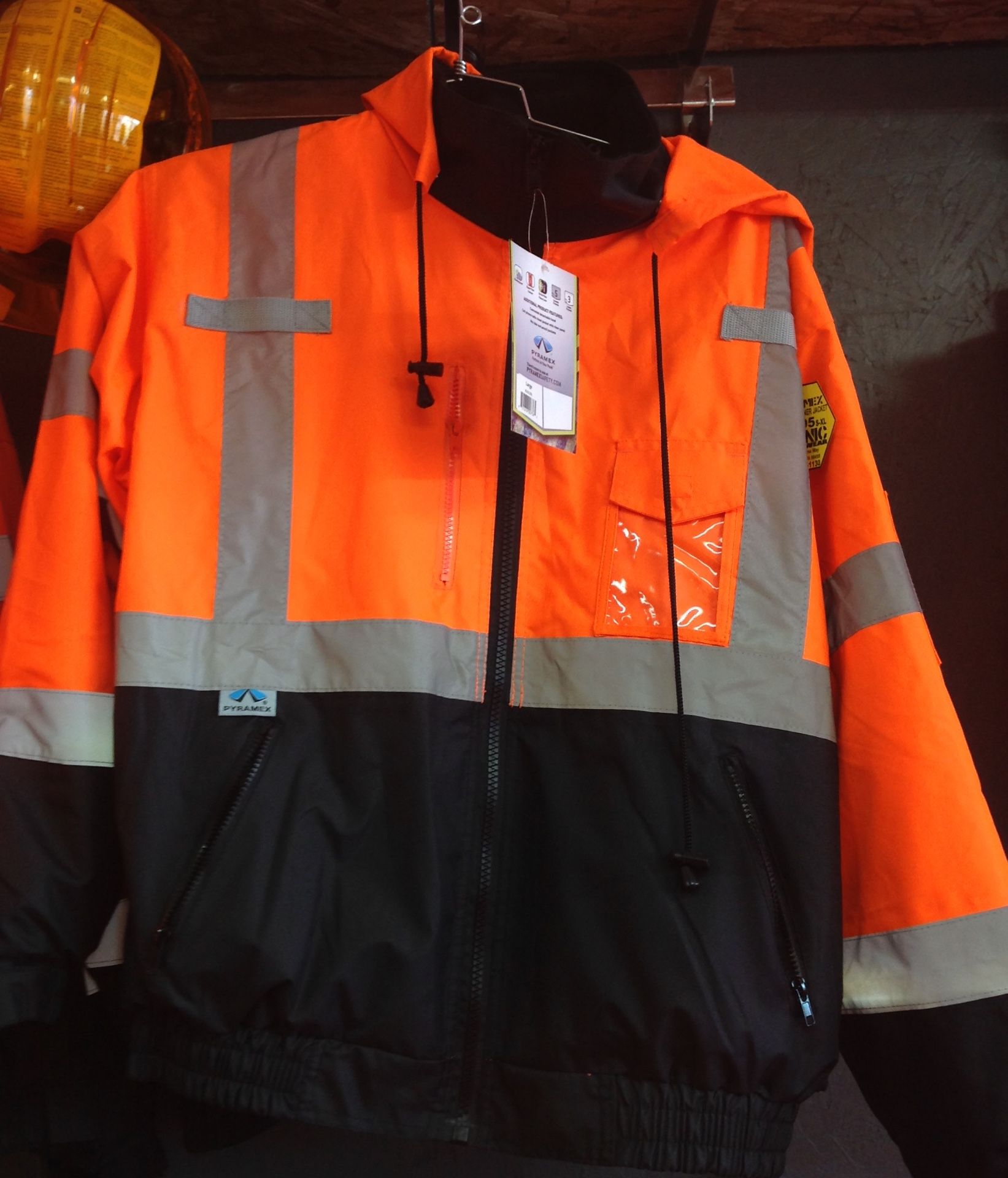 Class 3 High Visibility Safety Jacket with Removable Fleece