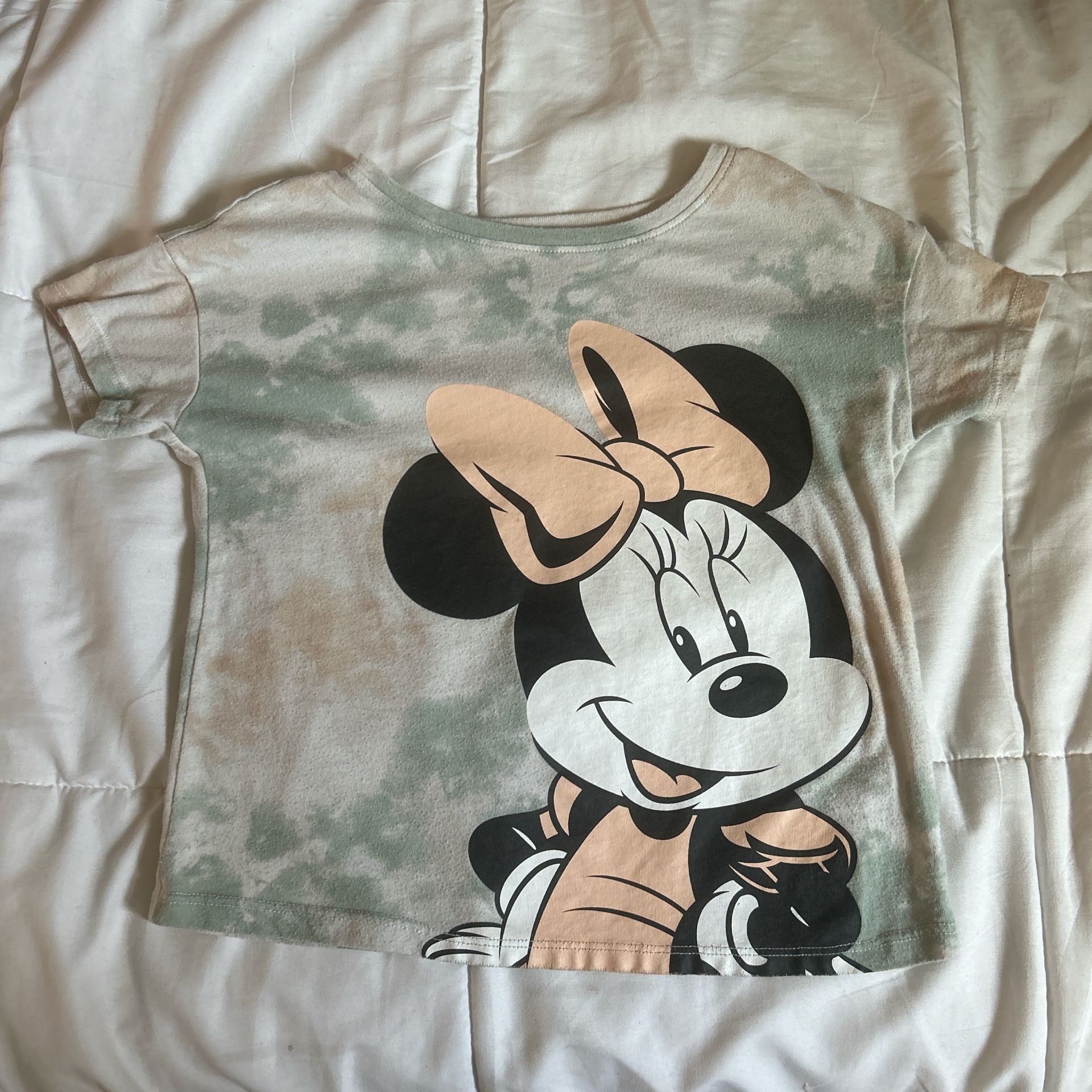 Mini Mouse Tie Dye T-shirt , Disney , 7/8 Small
