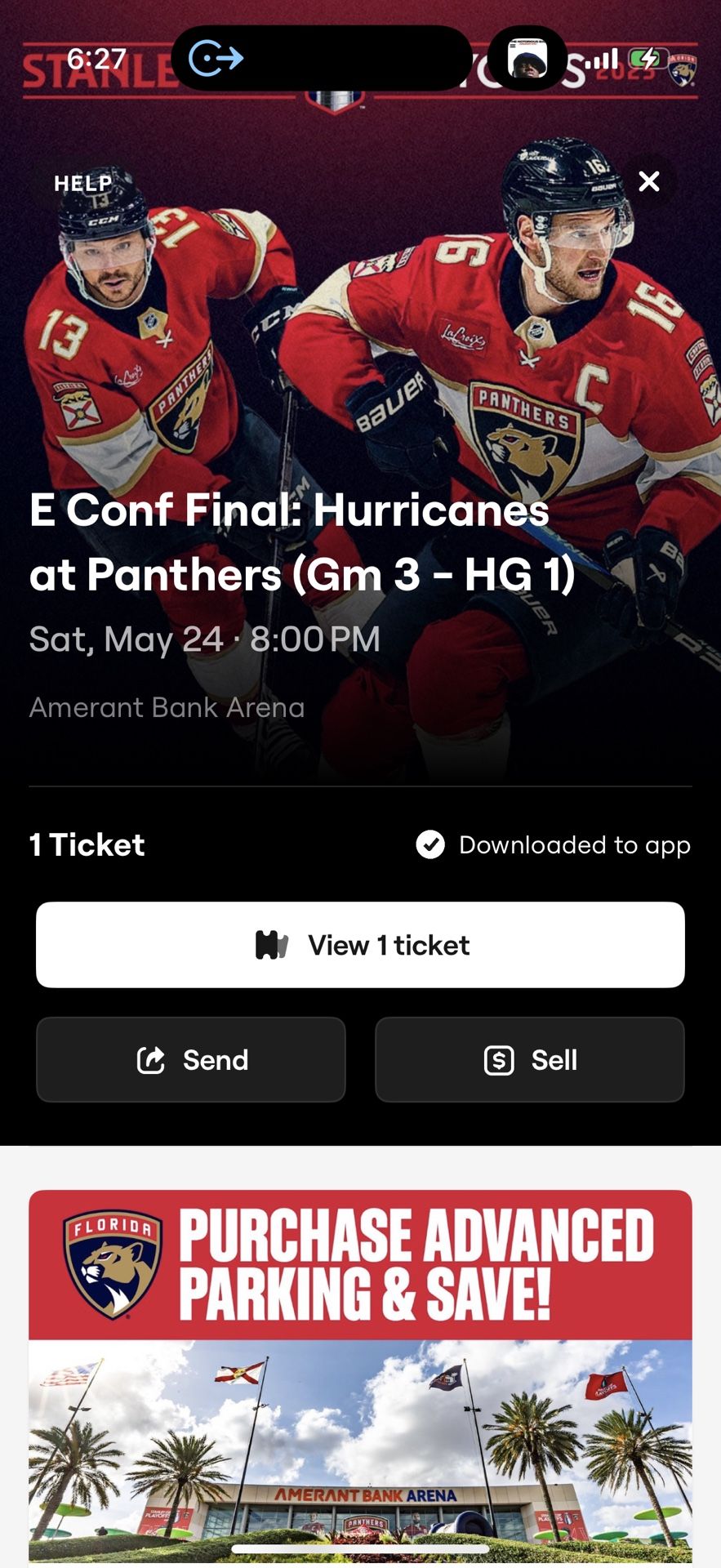 Panthers Vs Hurricanes