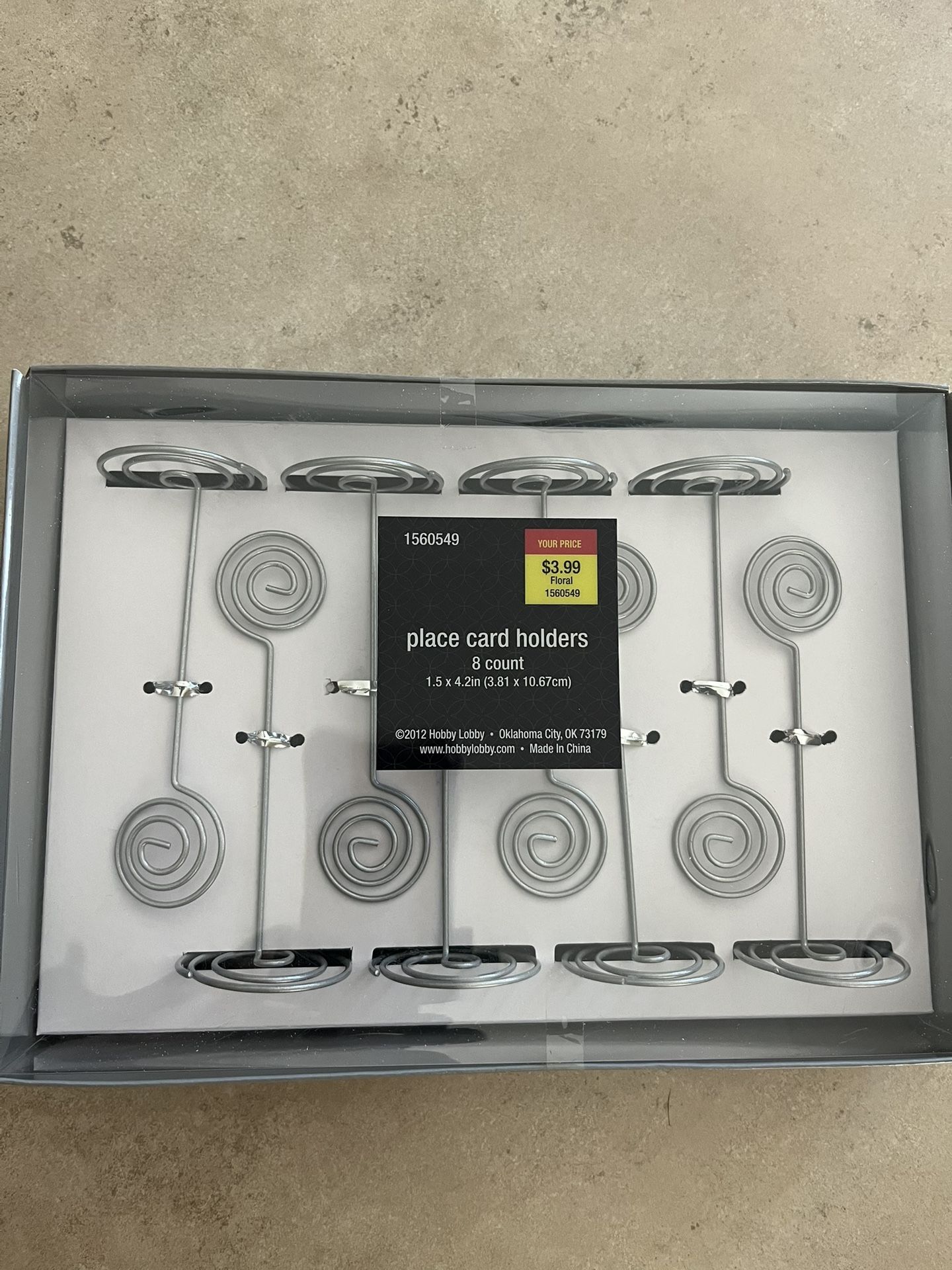 Place Card Holders