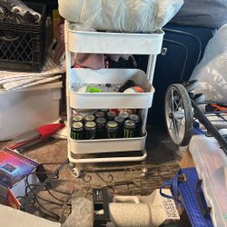 3 Tier Arts And Craft Rolling Cart $20.00 OBO