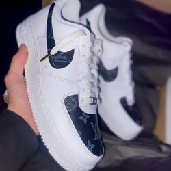 Black LV AF1 Custom