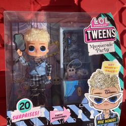 LOL Surprise Doll Tweens Masquerade Party Max Wonder 
