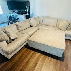 Pevter 5 Pcs Sectional Sofa Couch Rawclif