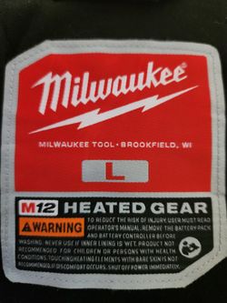 M12 Milwaukee Heated Gear