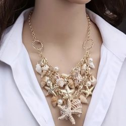 Brand New Bohemian Style Beach-Inspired Necklace 