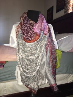 beautiful design and colors scarf