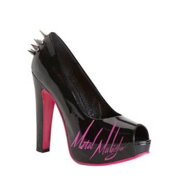 Metal Mulisha Goth Punk Women’s Heels - Size 9