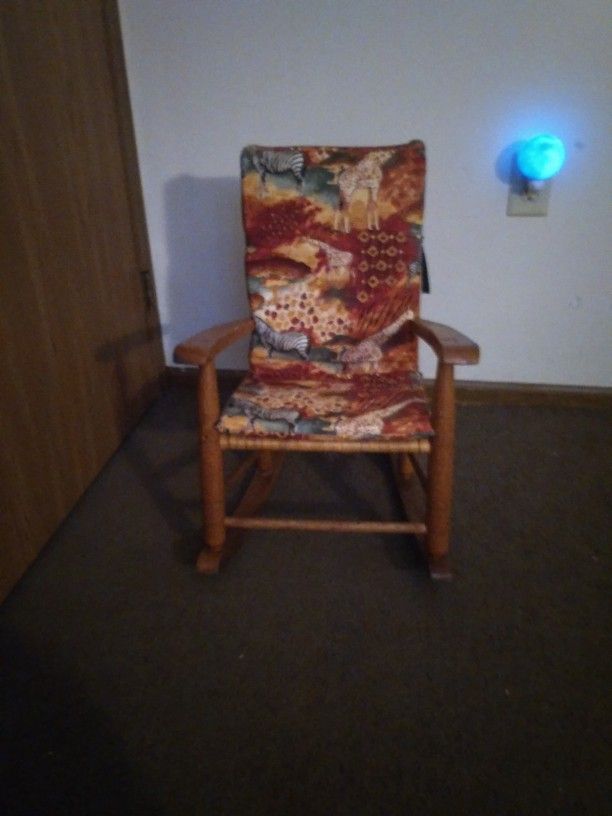 Wooden Rocking Chair