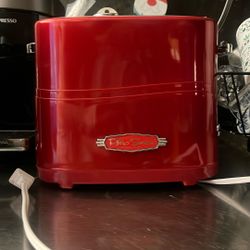 NOSTALGIA POP-UP HOT DOG TOASTER NEW 